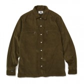GOODENOUGH-CORDUROY SHIRT - O.D
