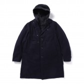 ENGINEERED GARMENTS-Chester Coat - 20oz Melton - Dk.Navy