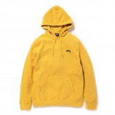 STUSSY-Diamond App Hood - Mustard