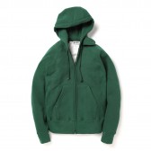 ENGINEERED GARMENTS-EG Workaday Raglan Zip Hoody - Green