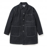 ENGINEERED GARMENTS-EG Workaday Shop Coat - Heavy Denim - Indigo