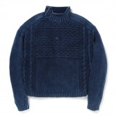 Porter Classic-FISHERMAN KNIT - Blue