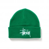 STUSSY-Kids Stock Emb Beanie - Green