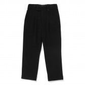 Porter Classic-LAMB WOOL PANTS - Black