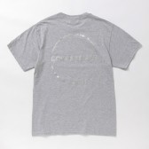 GOODENOUGH-PRINT TEE - CIRCLE LOGO - A.Heather : Glitter