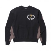 C.E / CAV EMPT-S CARD CREW NECK - Black