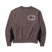C.E / CAV EMPT-S CARD CREW NECK - Brown