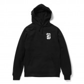 STUSSY-Yin Yangz Hood - Black
