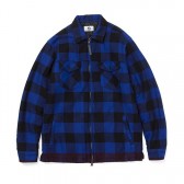 GOODENOUGH-ZIPPED SHIRT JK - D.Blue