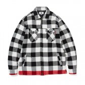 GOODENOUGH-ZIPPED SHIRT JK - White