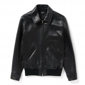 A.P.C.-レザーブルゾン - Black