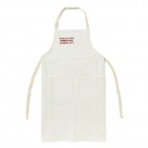 COW BOOKS-Book Vender Apron - White × Red