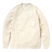 FLISTFIA-Crew Neck Sweat - Oatmeal
