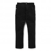 SASSAFRAS-FALL LEAF SPRAYER PANTS - CORDUROY - Black