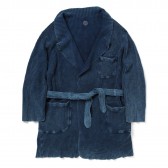 Porter Classic-FRENCH THERMAL GOWN-COAT - Blue