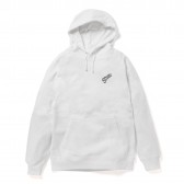 STUSSY-Hippie Tribe Hood - White