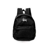 STUSSY-Kids Basic Backpack - Black