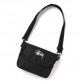 STUSSY-Kids Basic Pouch - Black