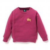 STUSSY-Kids Basic Stussy Crew - Grape