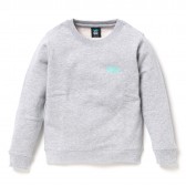 STUSSY-Kids Basic Stussy Crew - Grey Heather