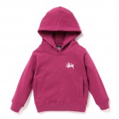STUSSY-Kids Basic Stussy Hood - Grape
