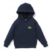 STUSSY-Kids Basic Stussy Hood - Navy