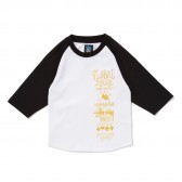 STUSSY-Kids Global Gathering Raglan - Black