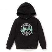 STUSSY-Kids IST Dot App. Hoodie - Black