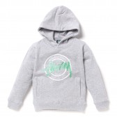 STUSSY-Kids IST Dot App. Hoodie - Grey Heather