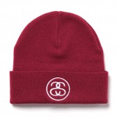 STUSSY-Kids SS Link Emb.Beanie - Red
