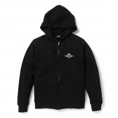 STUSSY-S Wings Zip Hood - Black