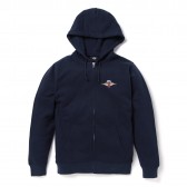 STUSSY-S Wings Zip Hood - Navy
