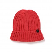 STUSSY-Simple Wool Cuff Beanie - Red