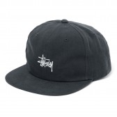 STUSSY-Smooth Stock Twill Cap - Navy