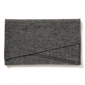 FLISTFIA-Stole - Charcoal Herringbone