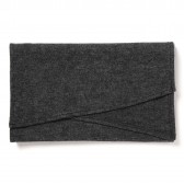 FLISTFIA-Stole - Dark Charcoal Check