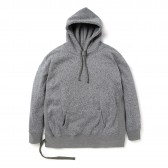 METAPHORE-WOOL LIKE FLEECE PARKA - Gray