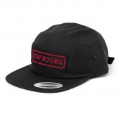 COW BOOKS-Book Vender Cap - Black × Red