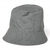 ENGINEERED GARMENTS-Bucket Hat - PC Poplin - H.Grey