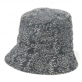 ENGINEERED GARMENTS-Bucket Hat - Paisley Twill - Navy