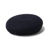 DELUXE CLOTHING-D-BERET - Black