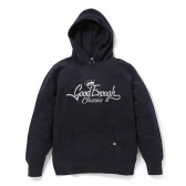 GOODENOUGH-GLITTER CLASSICS LOGO HOODIE - Navy
