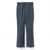 Needles - Side Strap Boot Cut Trouser - Poly Poplin - Blue