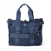 Porter Classic-SUPER NYLON TOTE BAG - Blue