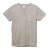 NAISSANCE-V-NECK T-SHIRT - Beige