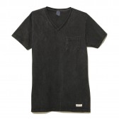 NAISSANCE-V-NECK T-SHIRT - Charcoal Gray
