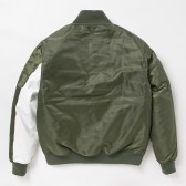 GOODENOUGH-VARSITY JACKET - O.D : White