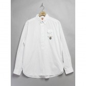 MOUNTAIN RESEARCH-B.D. Pullover (G.P.1) - Cotton broad - White