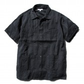 ENGINEERED GARMENTS-Camp Shirt - Dobby St. - Dk.Grey