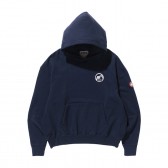 C.E / CAV EMPT-FLAT PRE COG HOODY - Navy